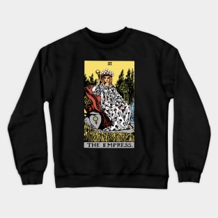 Empress Tarot Card Rider Waite Crewneck Sweatshirt